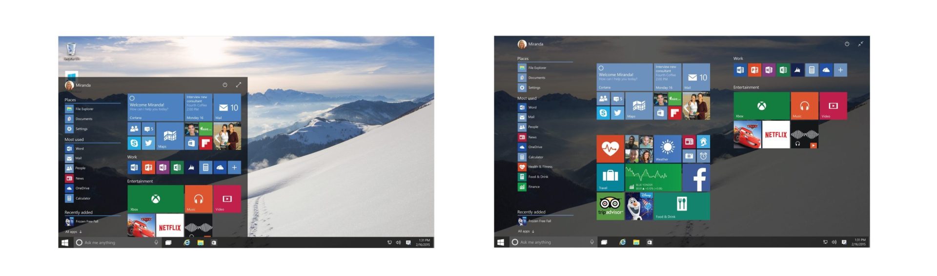 Microsoft apresenta Windows 10 com novo browser