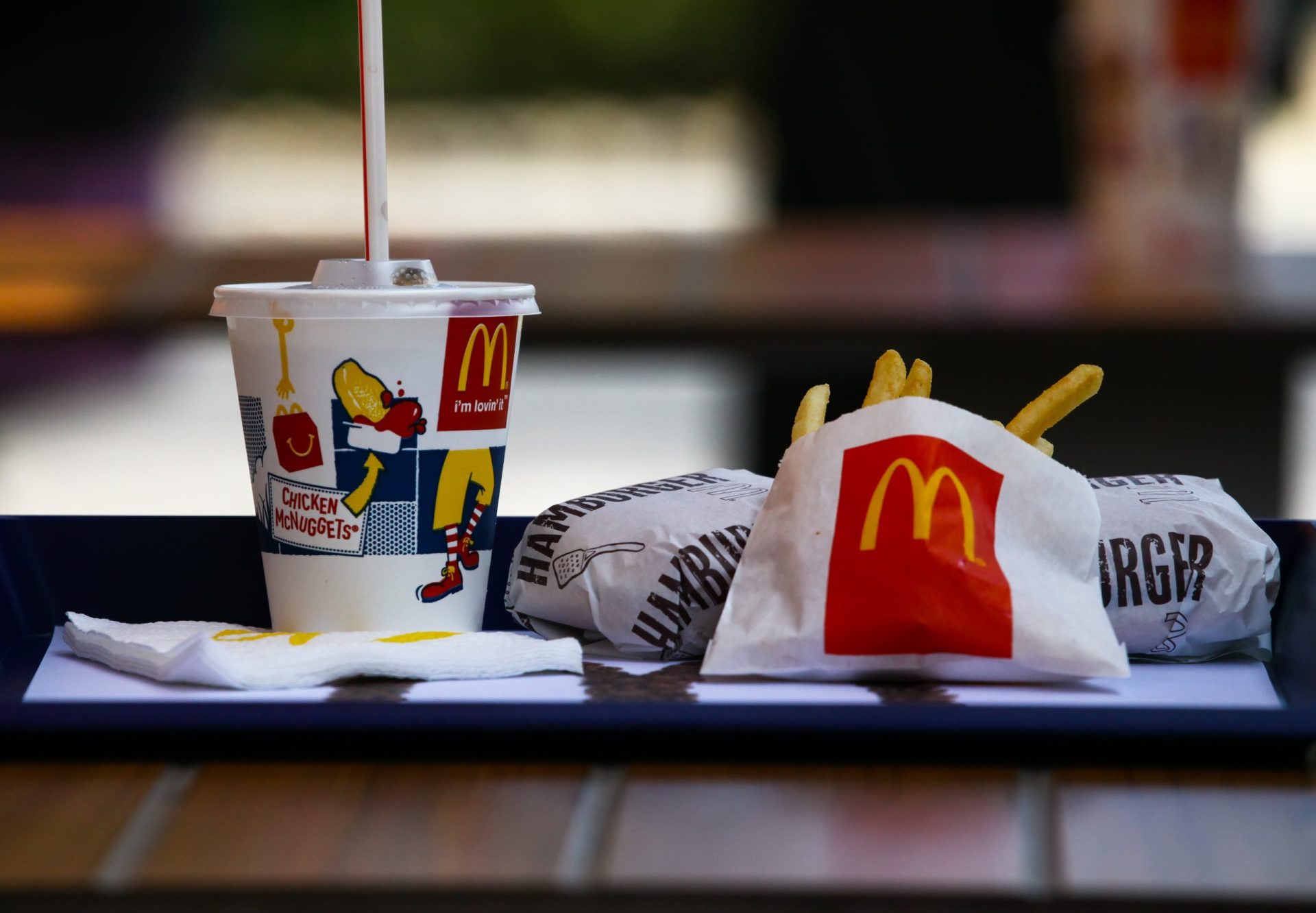 Lucros da McDonald’s em queda