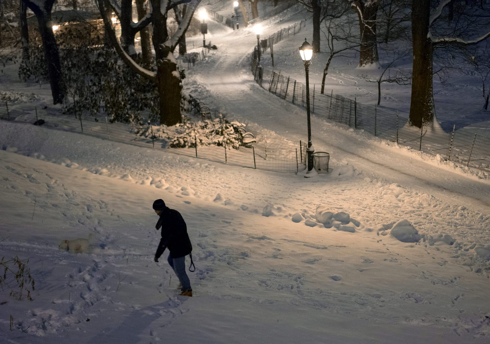 Tempestade de neve paralisa Nova Iorque