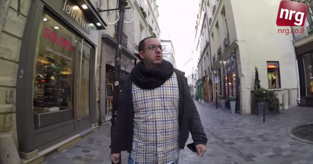Jornalista judeu insultado nas ruas de Paris [vídeo]