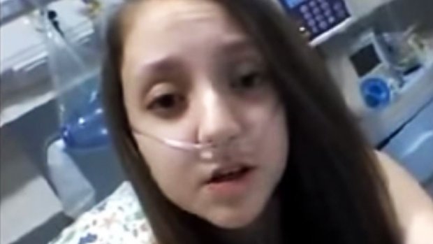 ‘Deixe-me morrer, Presidente!’, pediu esta menina de 14 anos