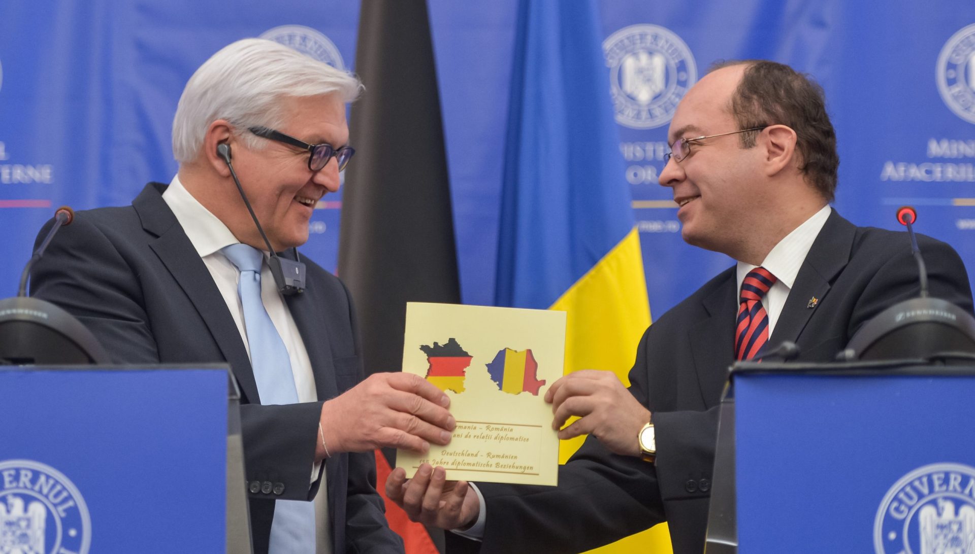 Roménia confunde Alemanha com França em plena conferência de imprensa