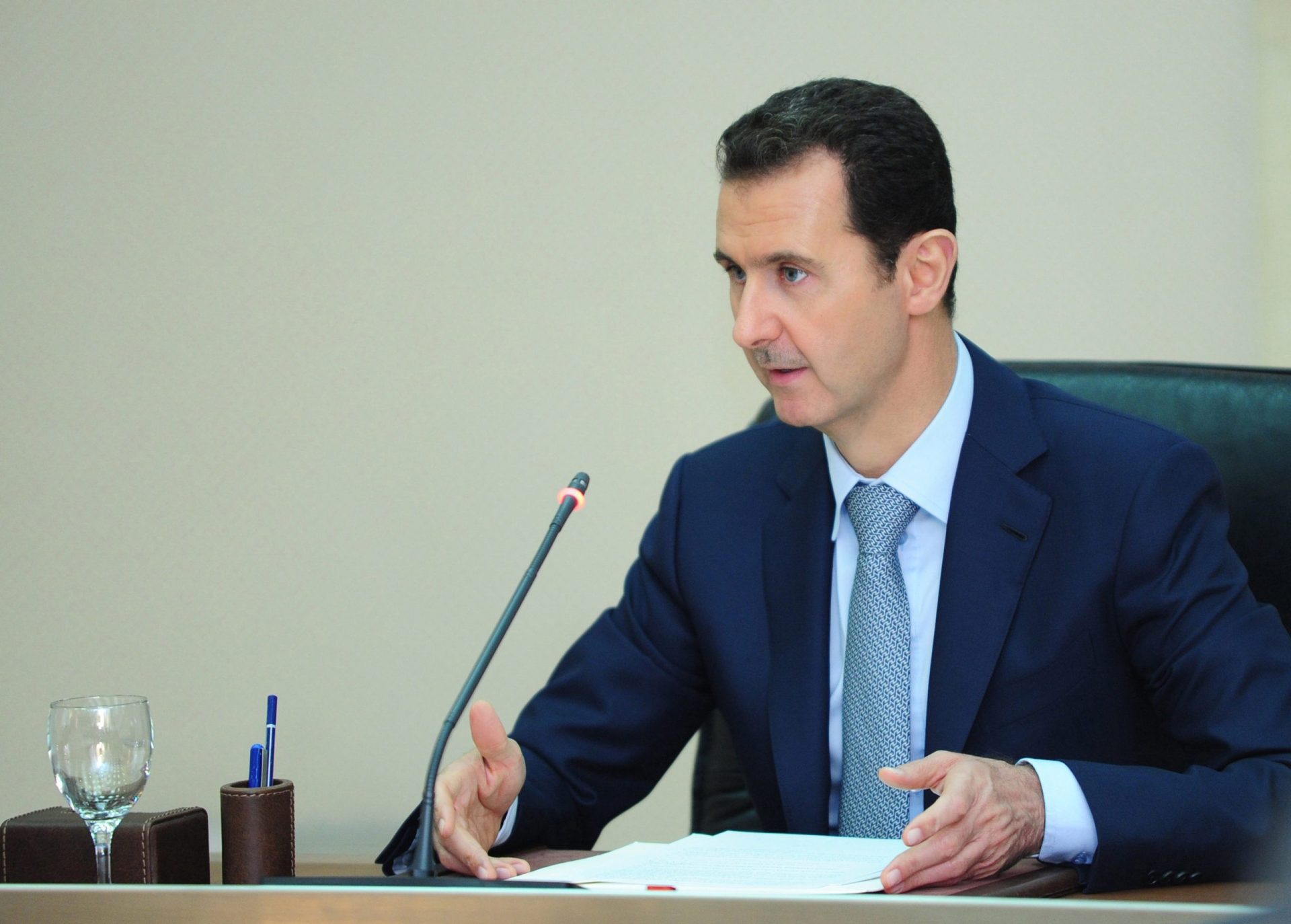 Serviços de informações sírios e franceses têm mantido contactos, diz al-Assad