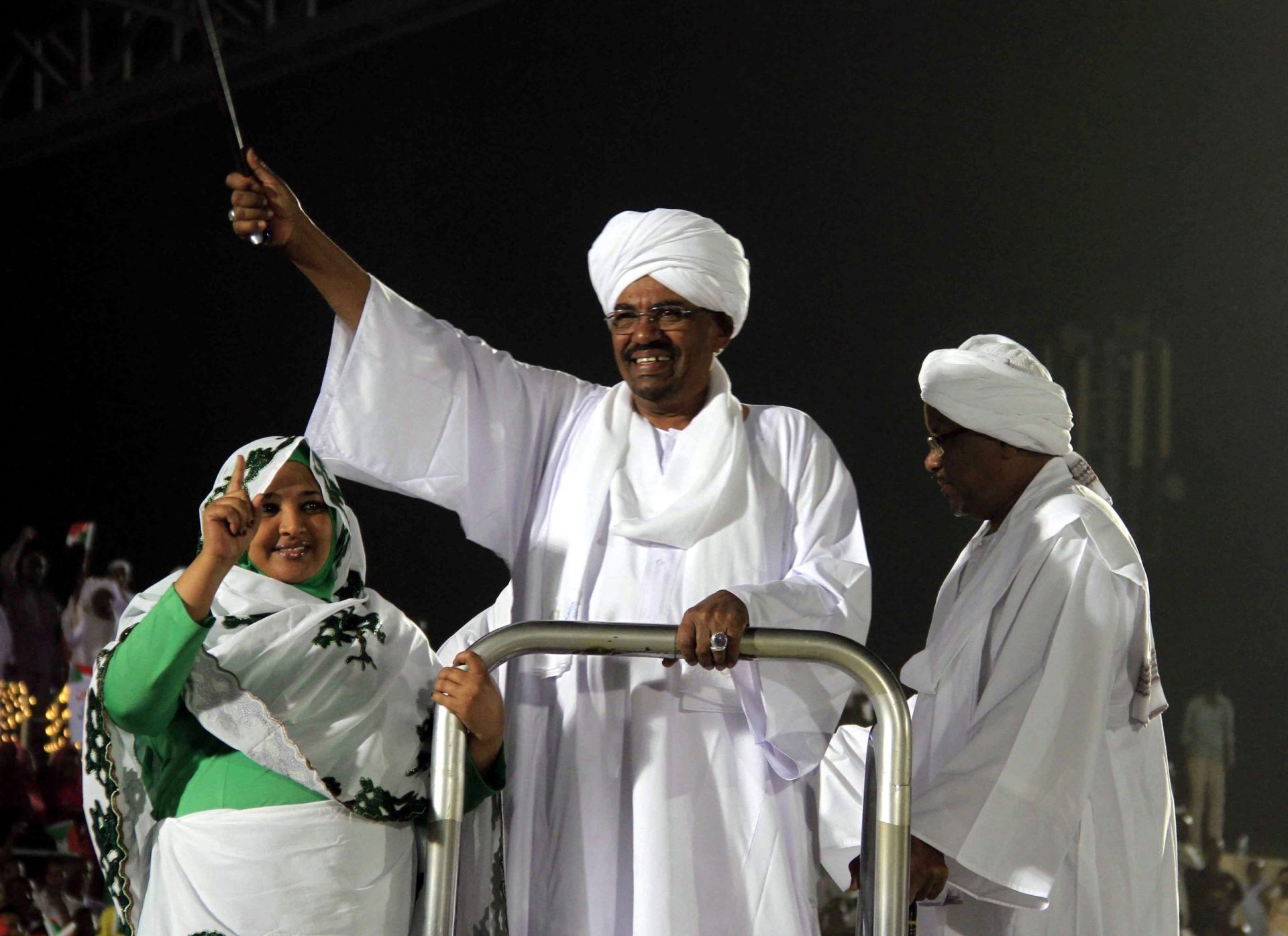 Presidente do Sudão reeleito com 94,5% dos votos