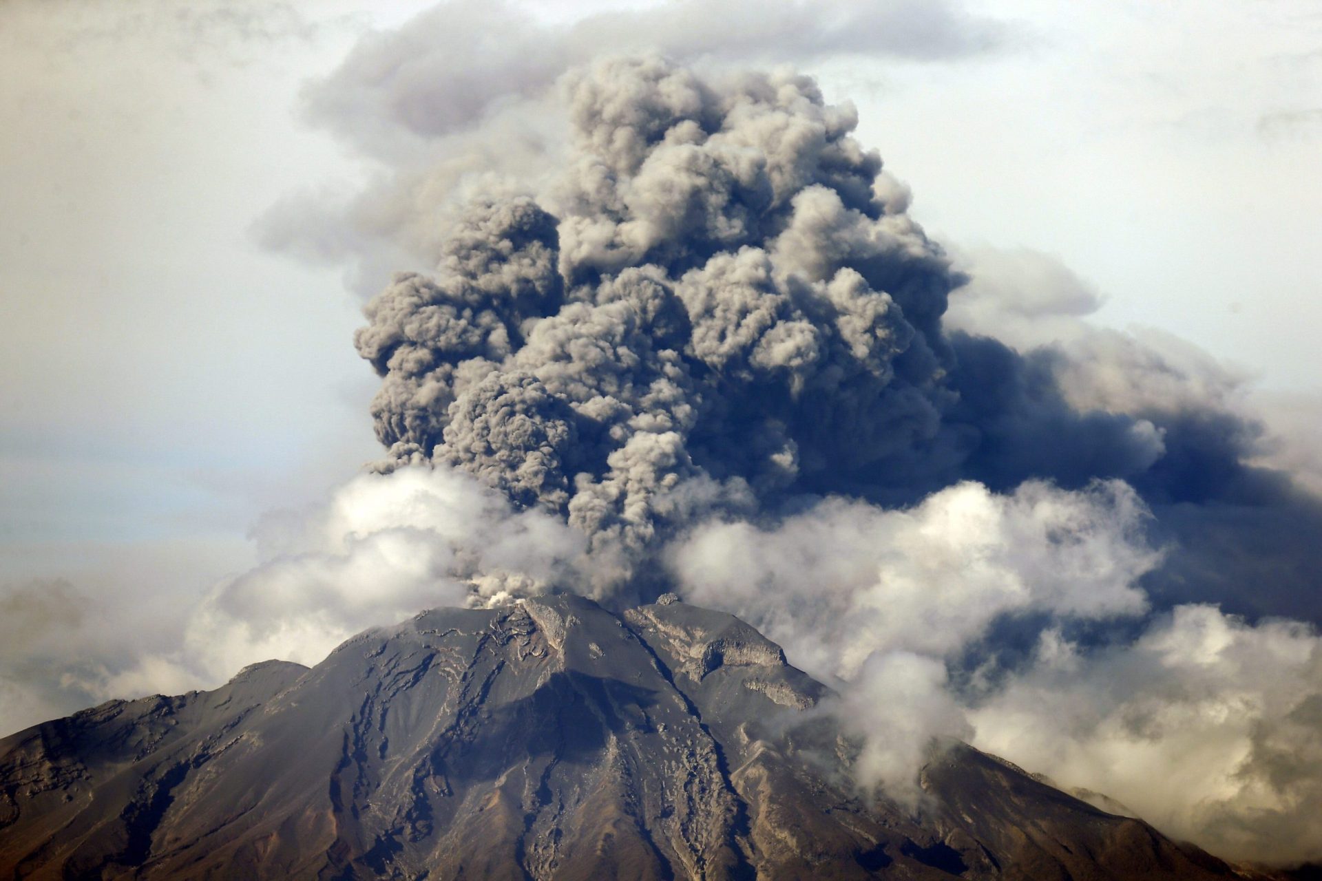 Nova erupção do vulcão chileno Calbuco