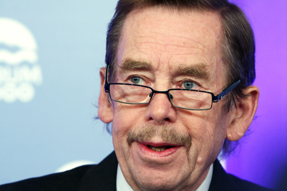 Havel foi para a posse num carro de matrícula portuguesa