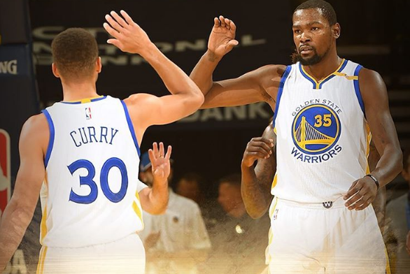 NBA. A magia da dupla Durant e Curry