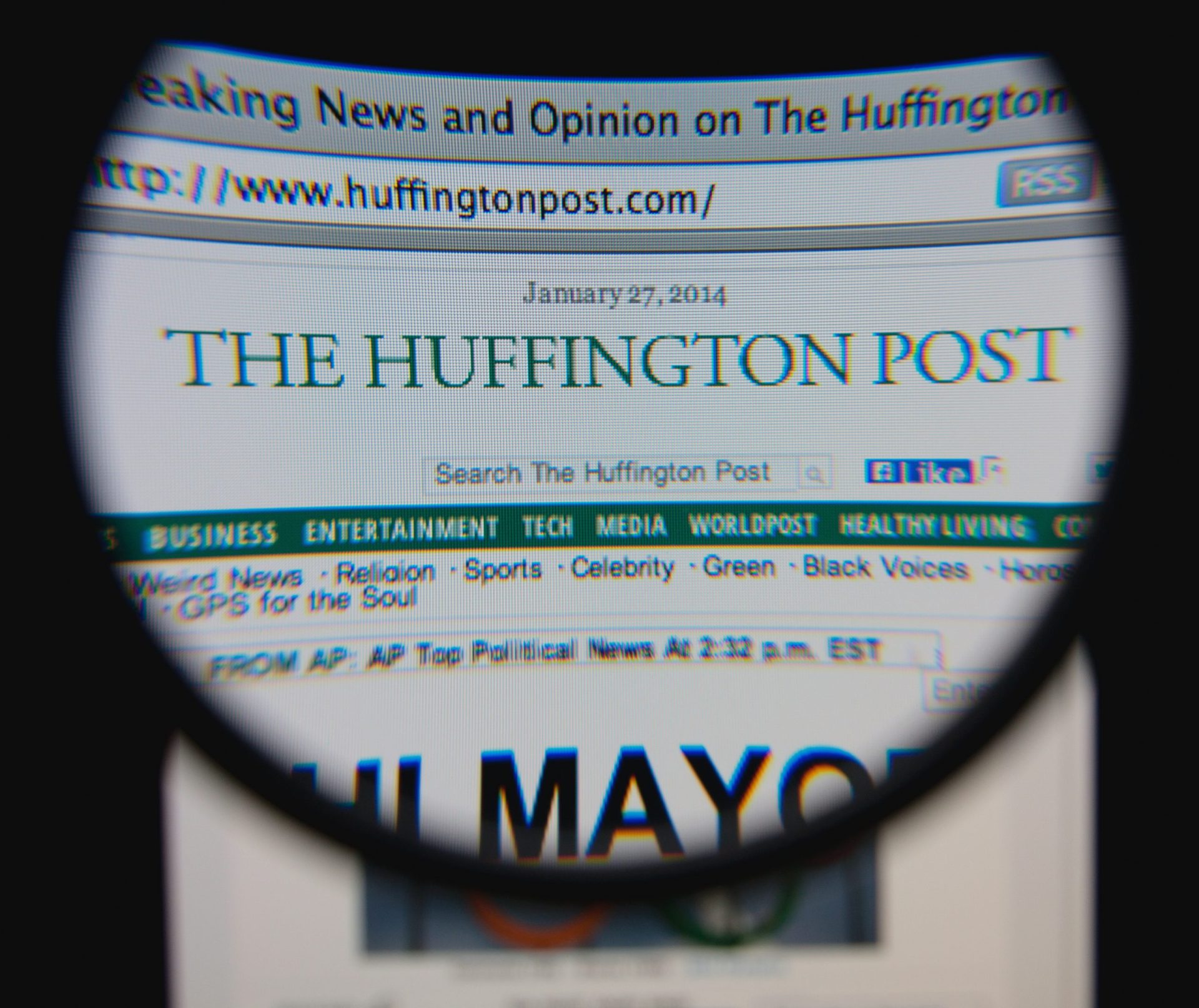 Huffington Post faz título falso para provar desilusão dos americanos