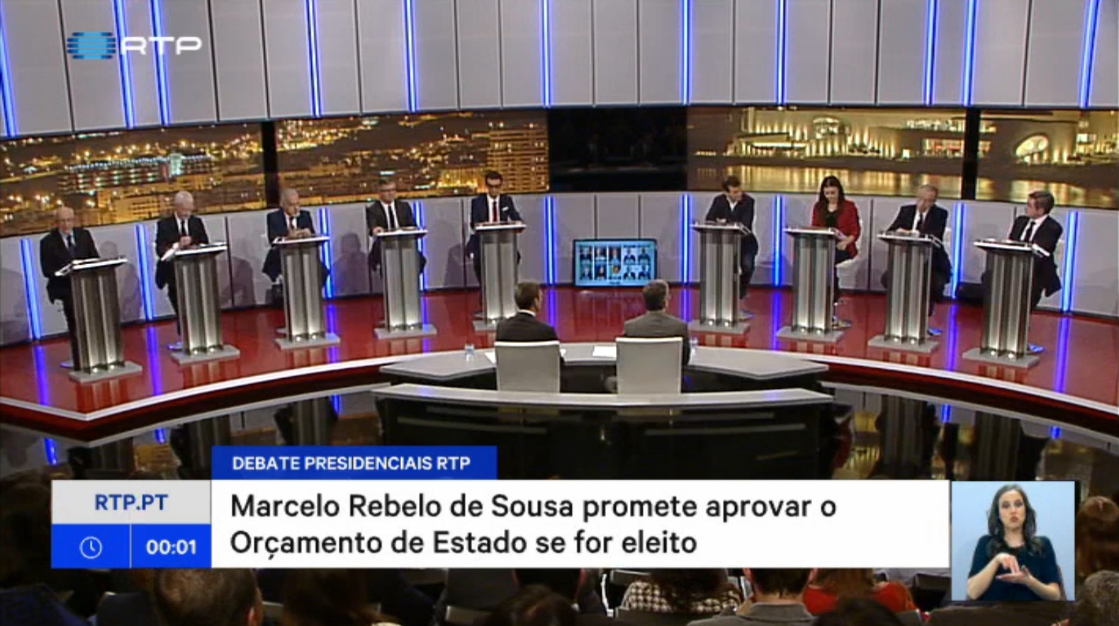 Nove candidatos, duas horas de debate, ‘intrigalhadas’ e Messi