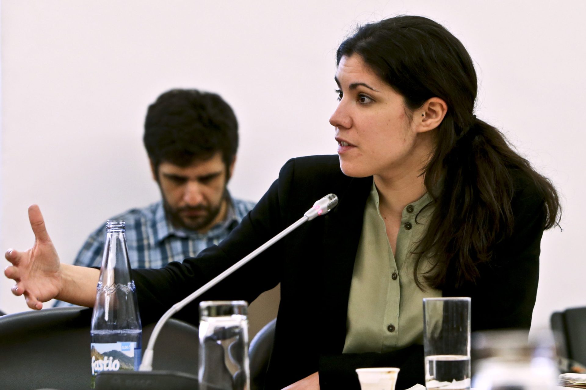 Mariana Mortágua na comissão de inquérito ao Banif
