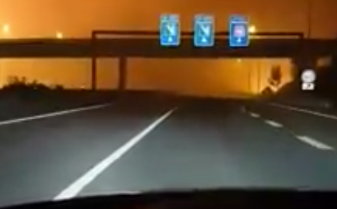 Incêndios. Vídeos mostram pânico de condutores na autoestrada