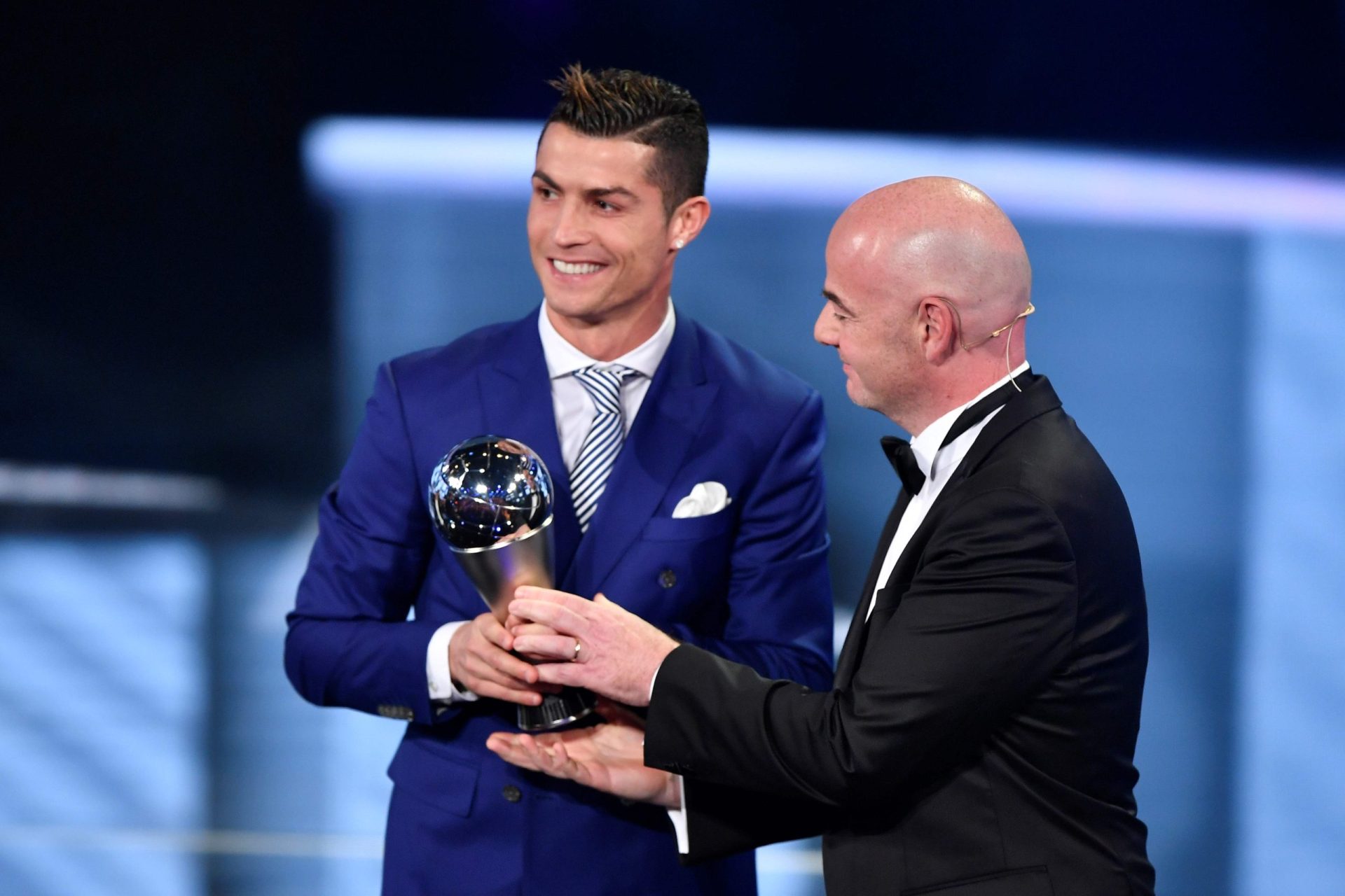 Ronaldo. “O prémio ‘The Best’ foi para o the best, que sou eu”