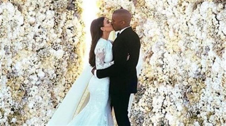 Kim Kardashian e Kanye West separados