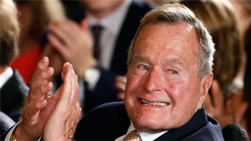 Ex-Presidente George H.W Bush teve alta hospitalar