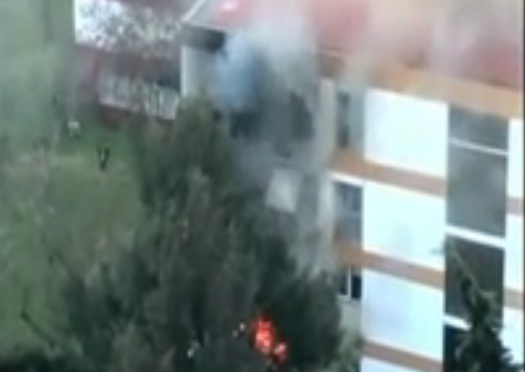 Mulher atirou-se de varanda para fugir a chamas