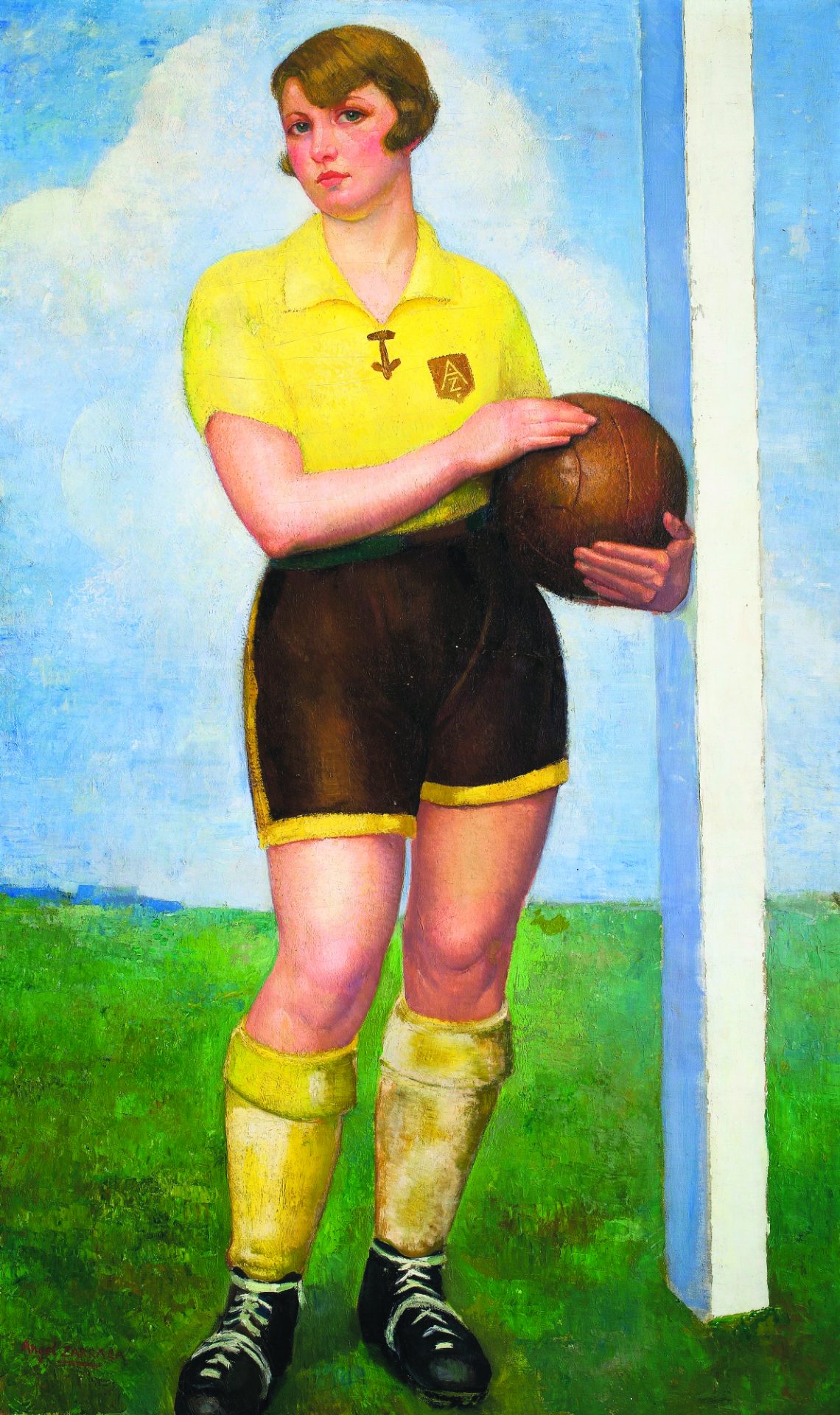 Zárraga. Retrato do artista enquanto futebolista