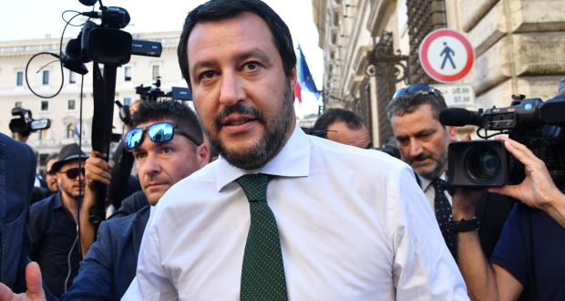 Salvini disponível para se candidatar à presidência da Comissão Europeia