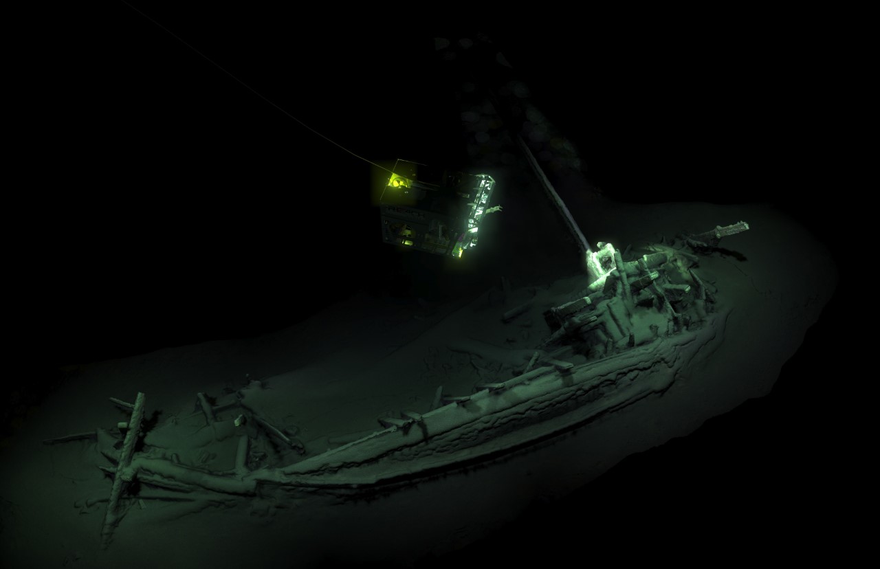 Descoberto o navio naufragado mais antigo do mundo