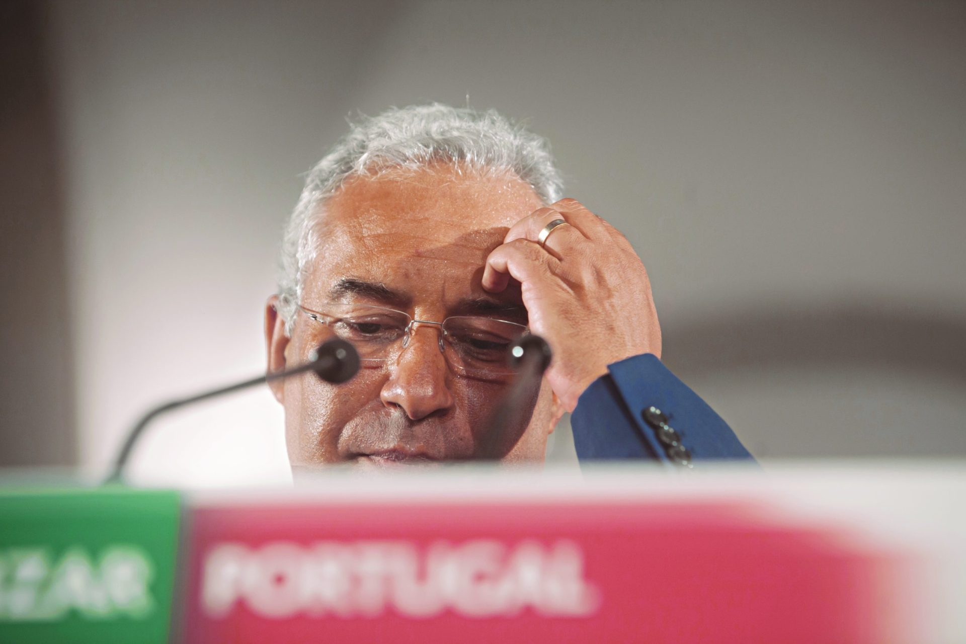 António Costa cumprimenta Jair Bolsonaro