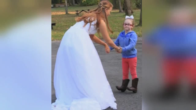 Criança autista confunde noiva com a Cinderela | Vídeo