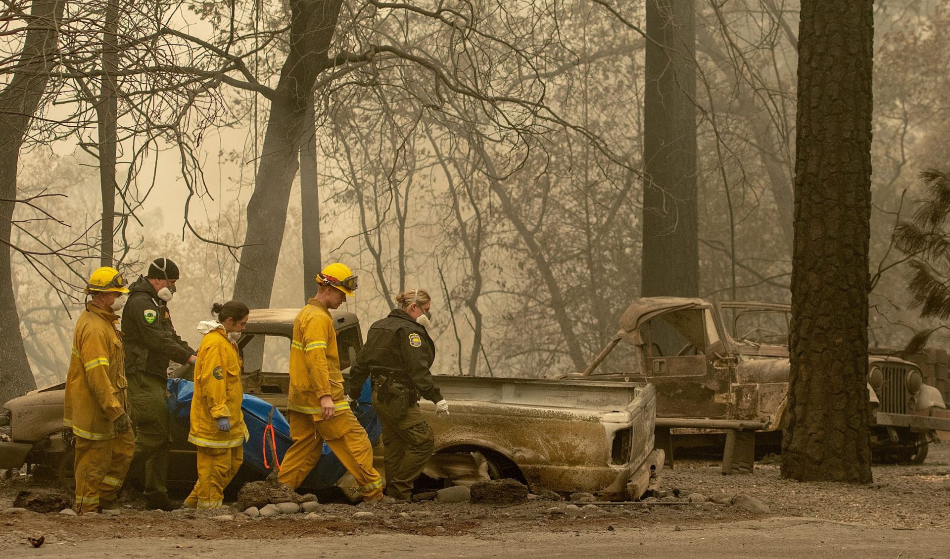 Número de vítimas mortais sobe para 56 em incêndio em Paradise na Califórnia
