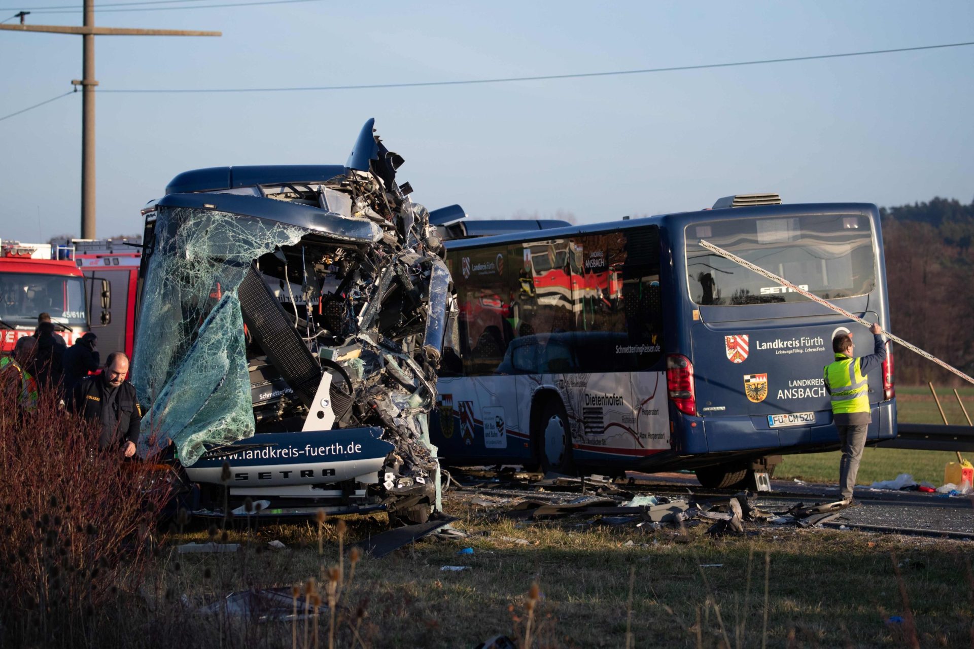 Alemanha. Acidente com dois autocarros escolares faz 40 feridos