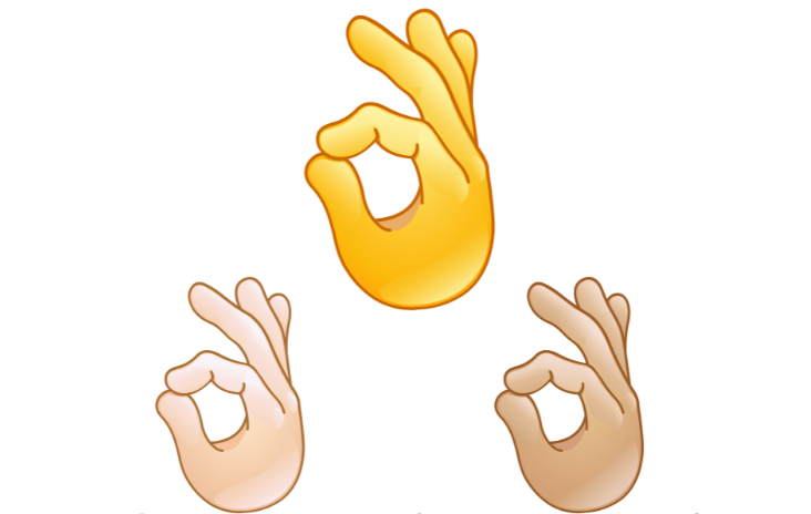 O emoji OK entrou na lista de símbolos de ódio