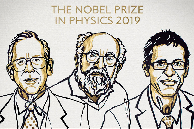 Nobel da Física atribuído a James Peebles, Michel Mayor e Didier Queloz