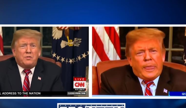 Editor de televisão norte-americana despedido por editar imagens de Trump durante discurso | Vídeo