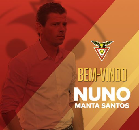 Desp. Aves confirma Nuno Manta Santos como treinador
