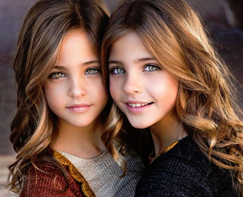 Estas duas irmãs são consideradas as gémeas mais bonitas do mundo