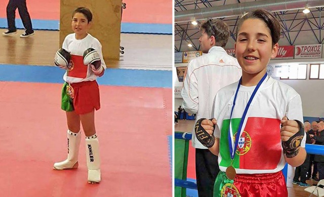 É campeão mundial de kickboxing, tem apenas 15 anos…e é português