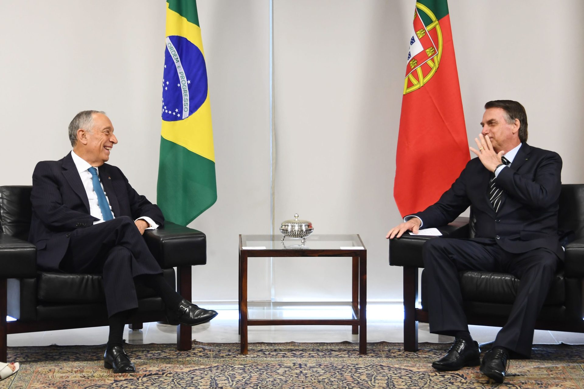 Tratou-se de uma “reunião entre irmãos”, diz Marcelo sobre o encontro com Bolsonaro