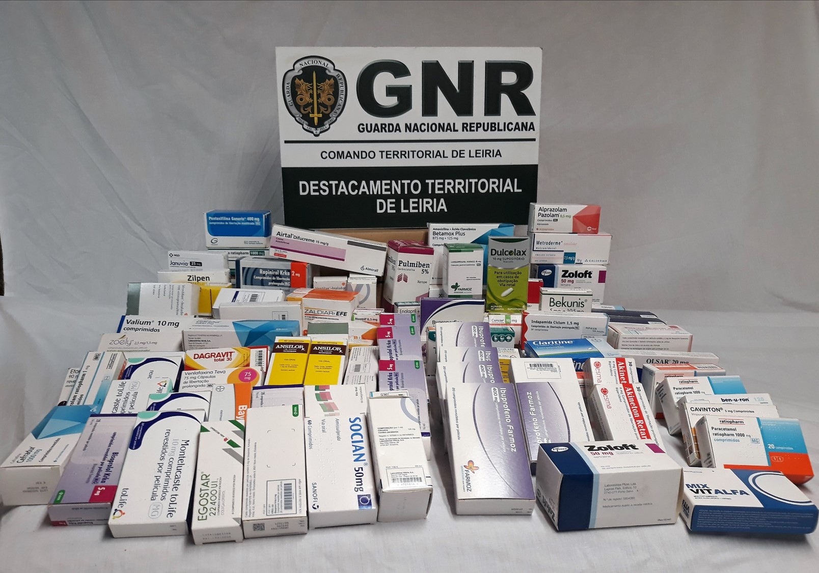 GNR apanha homem por furto de medicamentos em Pombal