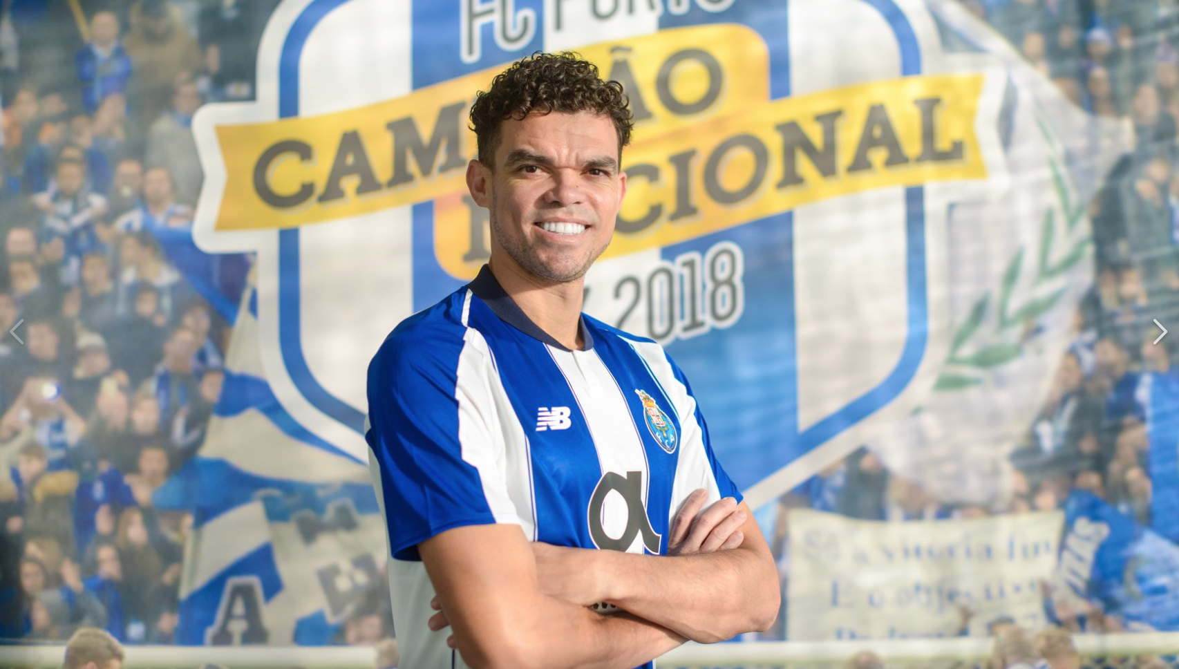 Pepe já é jogador do FC Porto