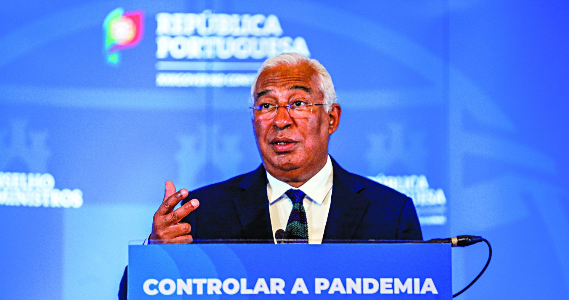 Primeiro-ministro anuncia as novas medidas de combate à pandemia