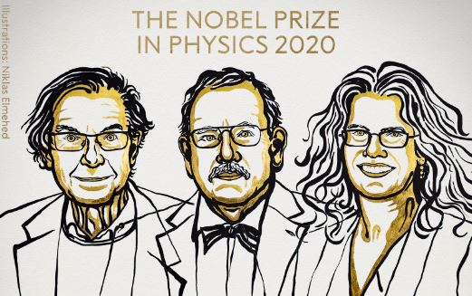 Nobel da Física atribuído a Roger Penrose, Reinhard Genzel e Andrea Ghez