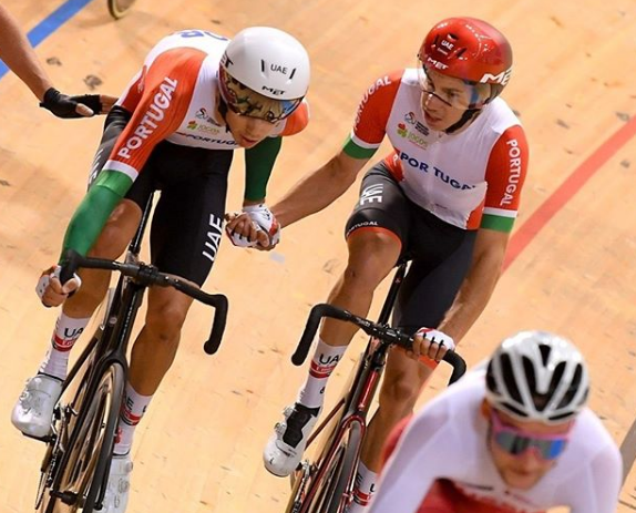 Portugal vence prata em madison nos Europeus de ciclismo de pista