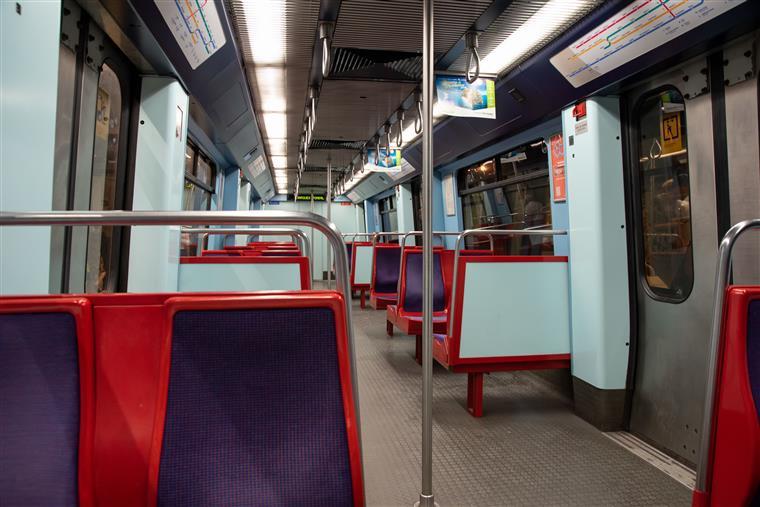 Linha Azul do metro de Lisboa interrompida