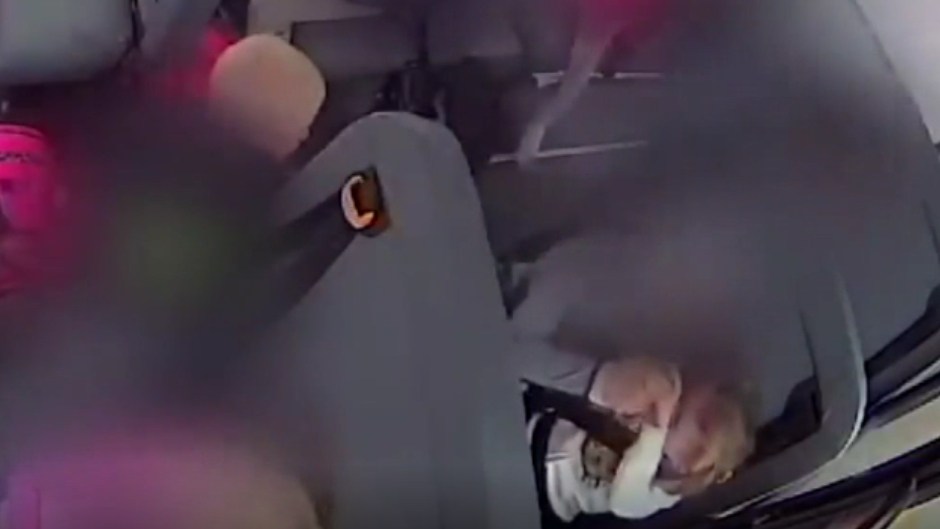 Vídeo mostra menina de cinco anos a ser agredida em autocarro escolar enquanto motorista nada faz