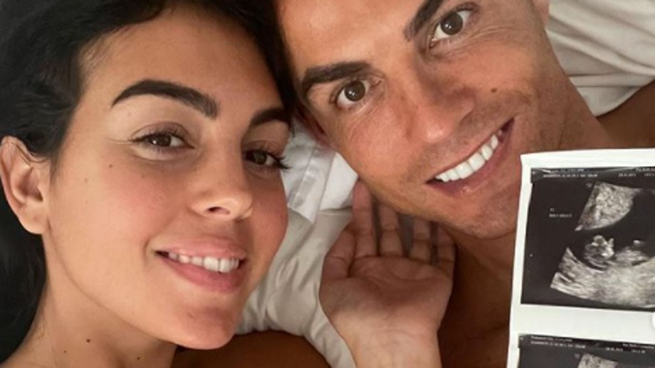 Cristiano Ronaldo e Georgina Rodríguez vão ser pais de gémeos