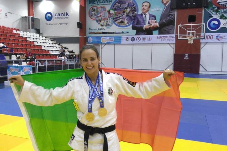 Judoca portuguesa Joana Santos sagra-se campeã em -57kg nos Mundiais para surdos