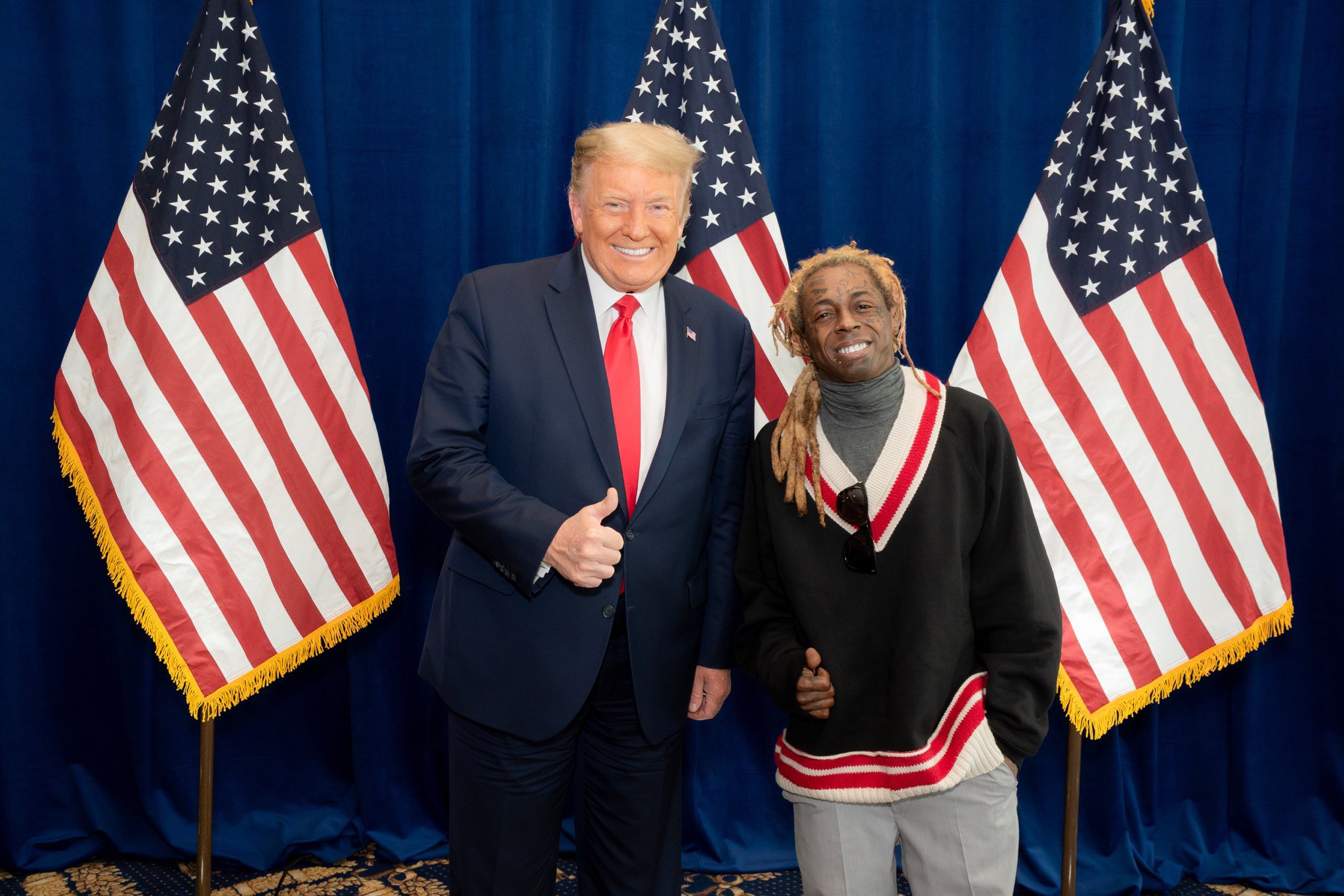 Lil Wayne na lista de indultos de Donald Trump