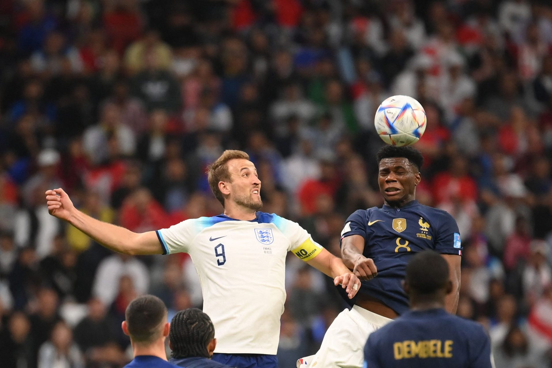 França elimina Inglaterra e está nas meias-finais do Mundial