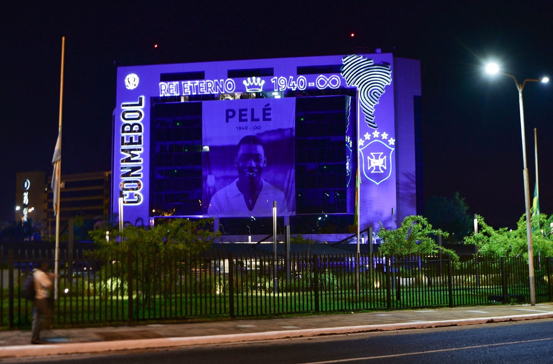 Conmebol declara cinco dias de luto por Pelé