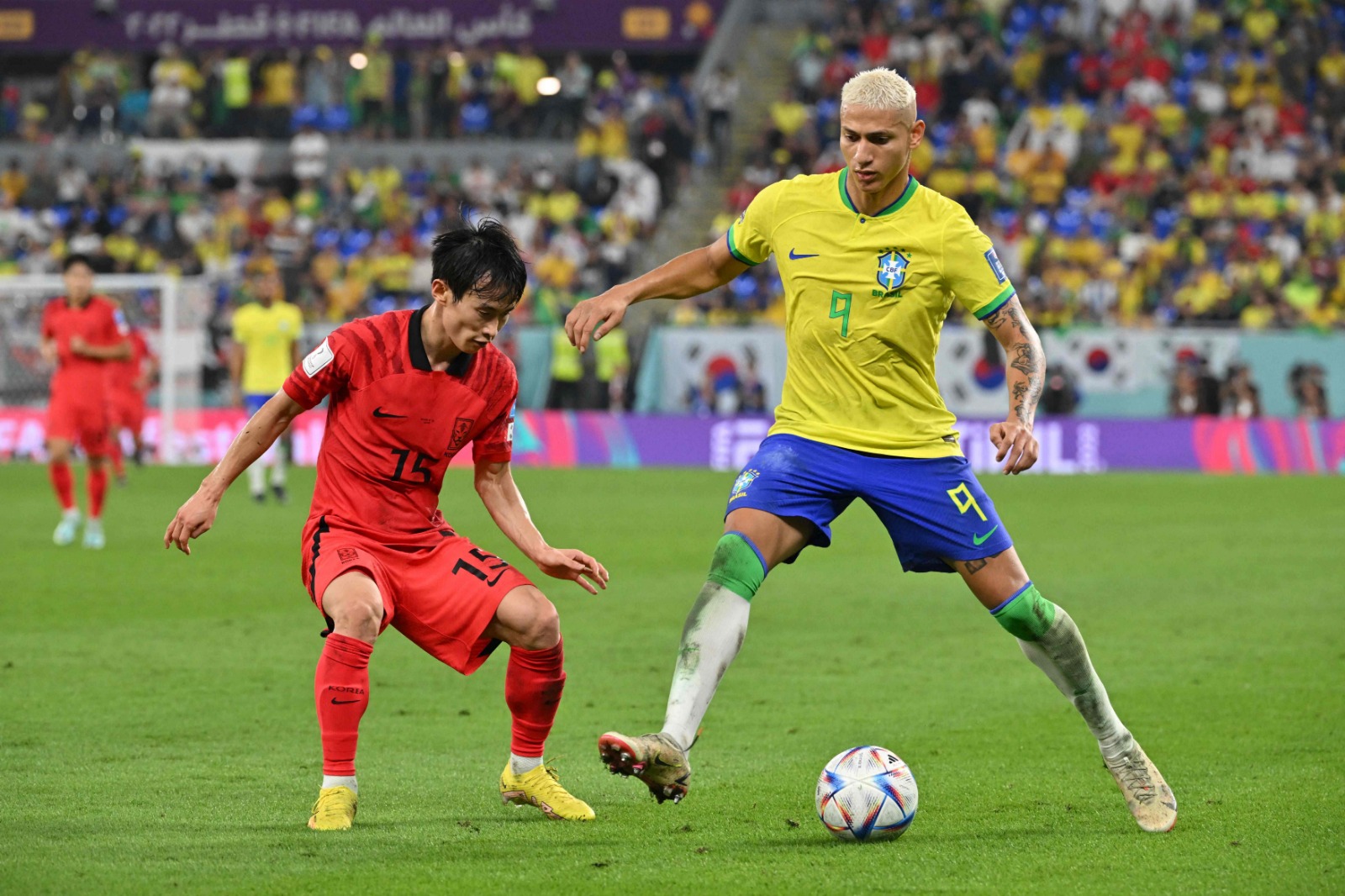 Brasil vence Coreia do Sul e passa aos quartos de final