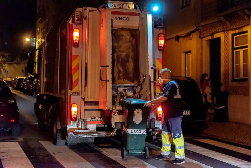 Constragimentos na recolha de lixo em Lisboa devido à covid-19