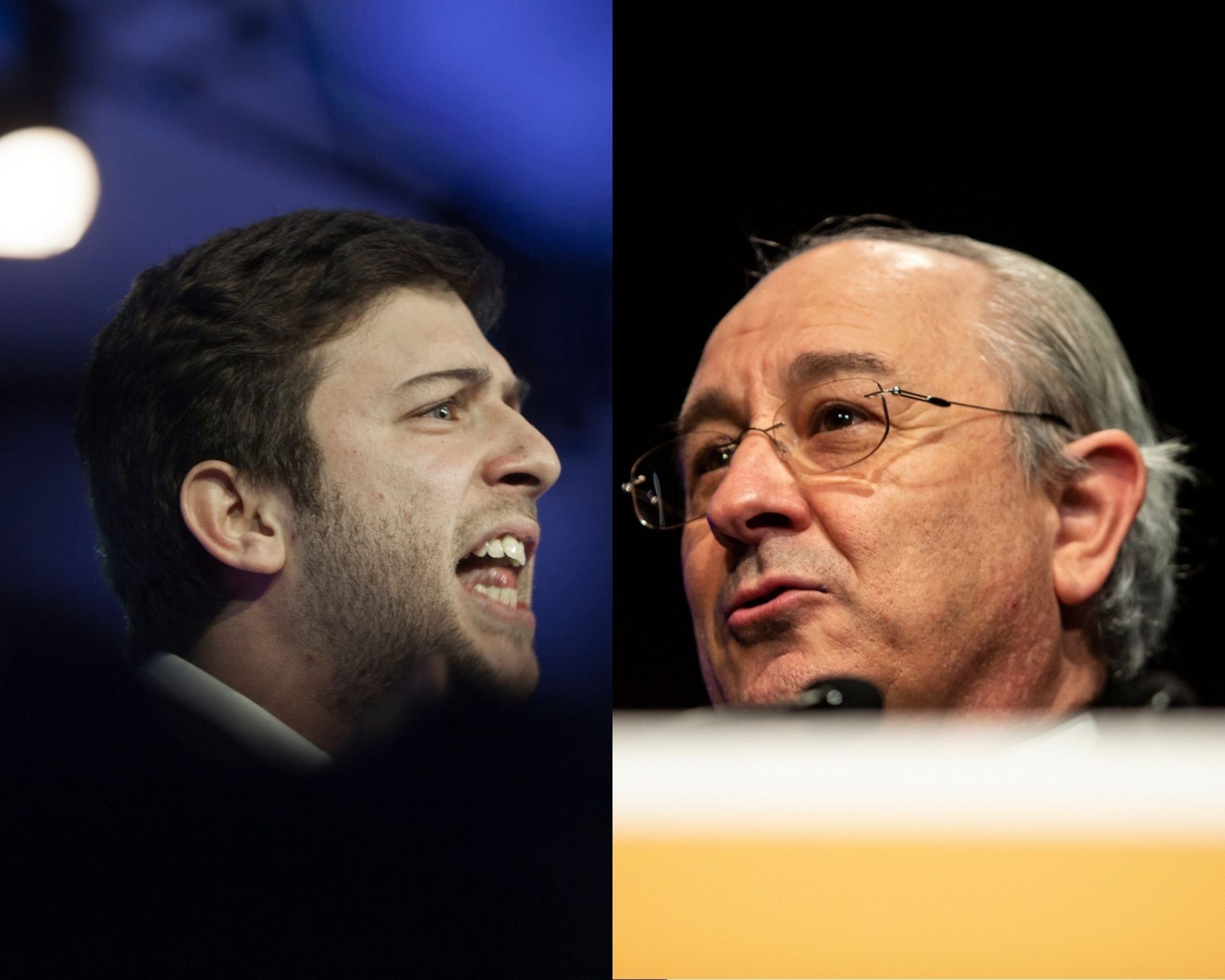 Este é “um debate entre um partido de direita e um partido de centro”, diz Rui Rio no frente a frente com Francisco Rodrigues dos Santos