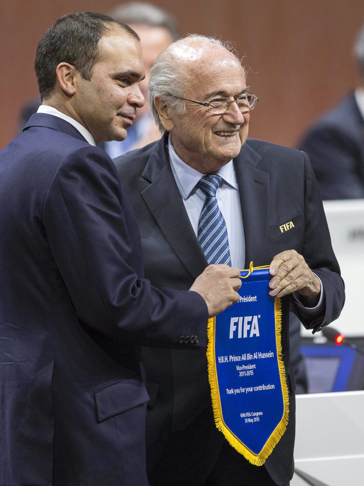 As imagens da vitória de Joseph Blatter, o intocável