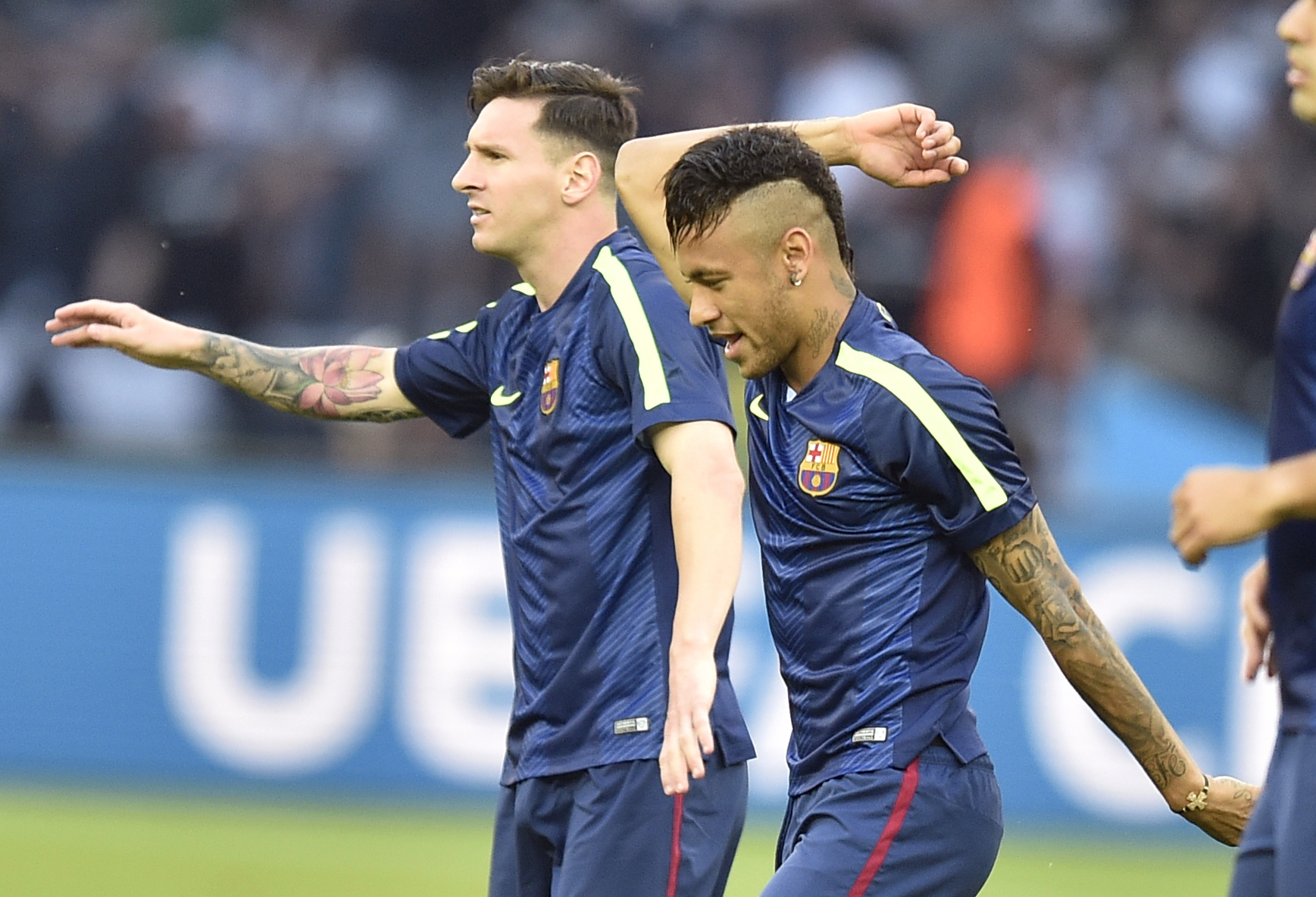 Messi e Neymar, agora na versão de rivais